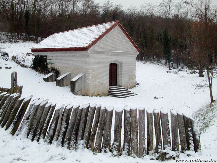 A Mithras-szentély télen